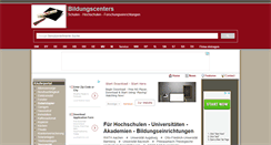 Desktop Screenshot of bildungscenters.de